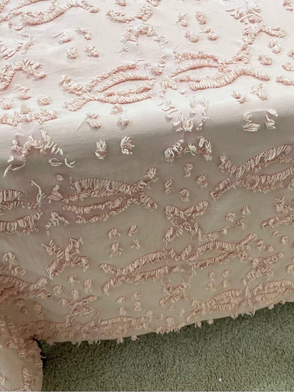 Target Threshold Pink Tufted Chenille Full/Queen Duvet Cover & Shams - Picture 6 of 10